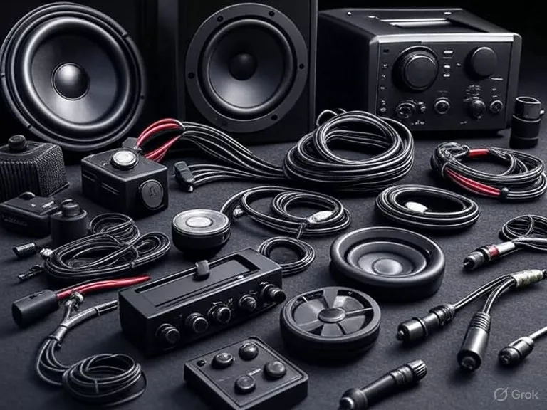Komponen Utama dari Sistem Audio Mobil Premium Komponen Utama dari Sistem Audio Mobil Premium